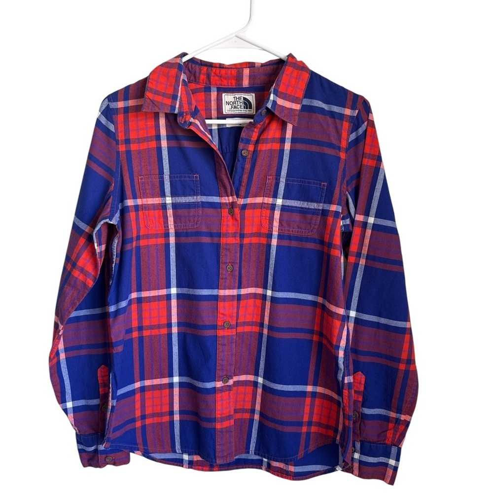 The North Face Plaid Button Down Women’s Shirt
